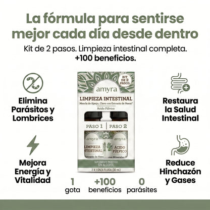Amyra - Kit Herbal de 2 Pasos
